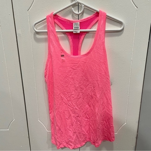 NWT Victoria Secret Sport Barbiecore Pink Tank Top - Picture 1 of 11